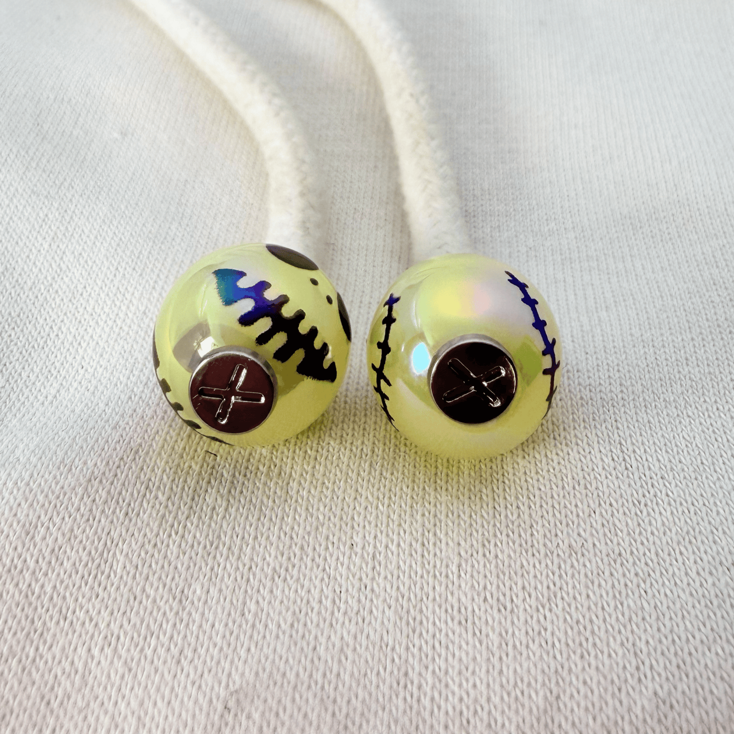 Hoodie Charms- Spooky Pop – Perles de hoodie - Hoodie Charms - Blanc