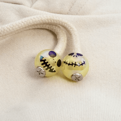 Hoodie Charms- Spooky Pop – Perles de hoodie - Hoodie Charms - Blanc