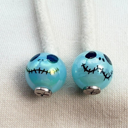 Hoodie Charms- Spooky Pop – Perles de hoodie - Hoodie Charms - Bleu Transparent