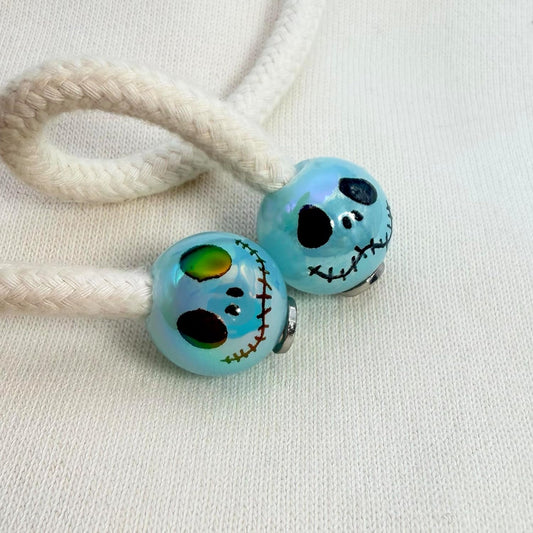 Hoodie Charms- Spooky Pop – Perles de hoodie - Hoodie Charms - Bleu Transparent