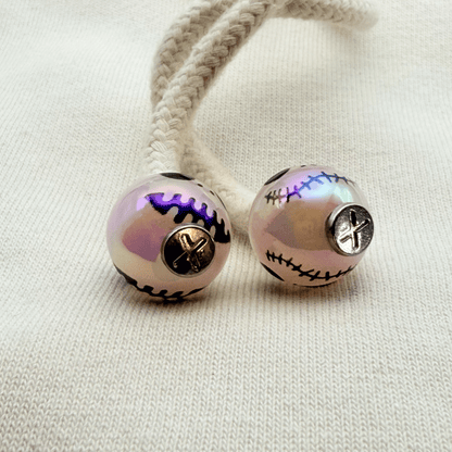 Hoodie Charms- Spooky Pop – Perles de hoodie - Hoodie Charms - Bleu Transparent