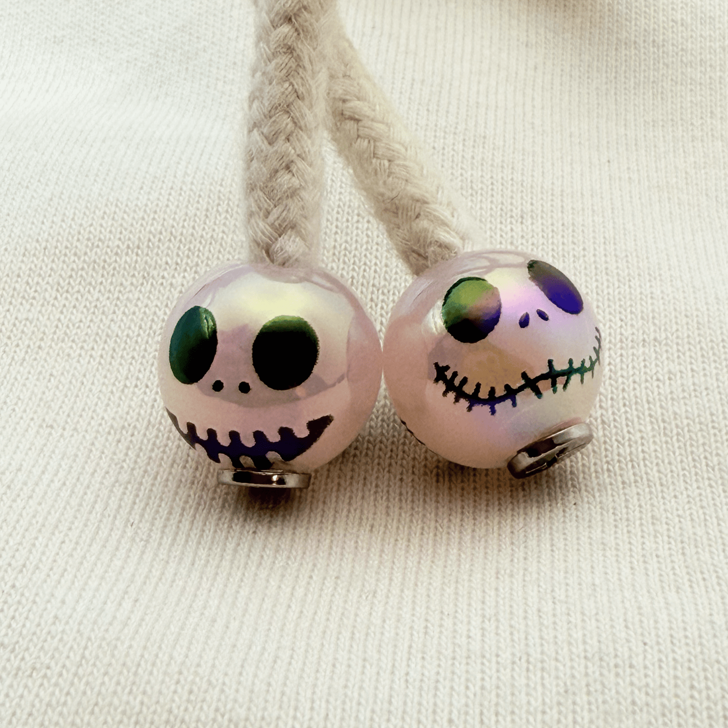 Hoodie Charms- Spooky Pop – Perles de hoodie - Hoodie Charms - Bleu Transparent