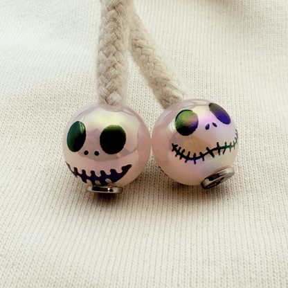 Hoodie Charms- Spooky Pop – Perles de hoodie - Hoodie Charms - Bleu Transparent