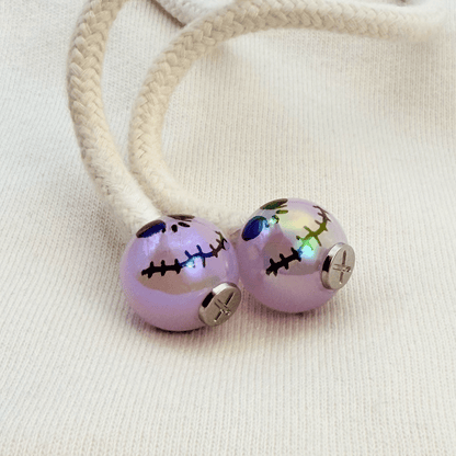 Hoodie Charms- Spooky Pop – Perles de hoodie - Hoodie Charms - Bleu Transparent