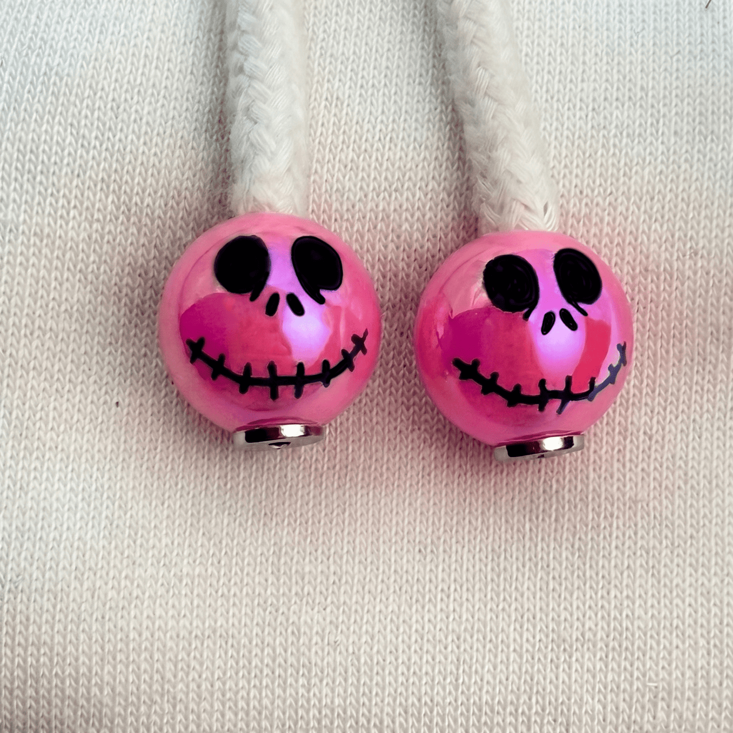 Hoodie Charms- Spooky Pop – Perles de hoodie - Hoodie Charms - Fushia transparant