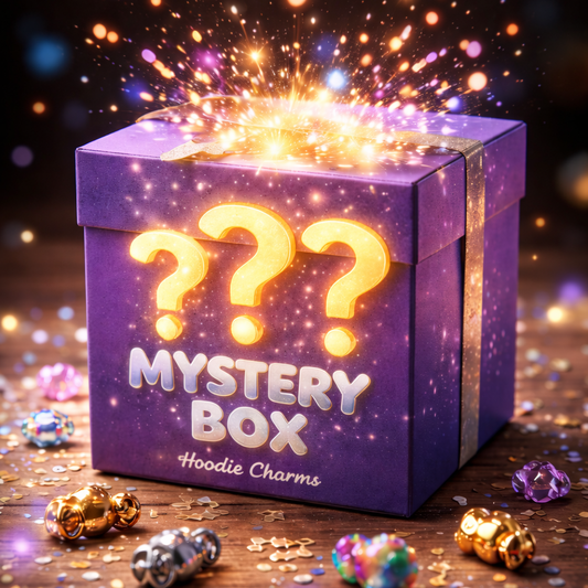 Mystery Box – 3 Mystery Charms - Hoodie Charms - 