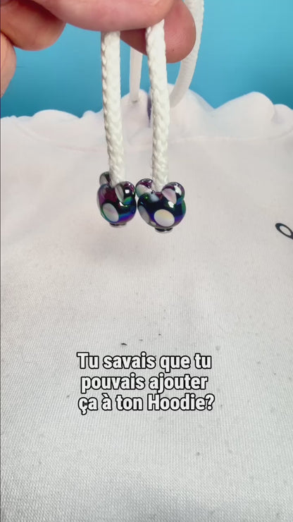 Hoodie Charms - Duck Pop - Hoodie Beads