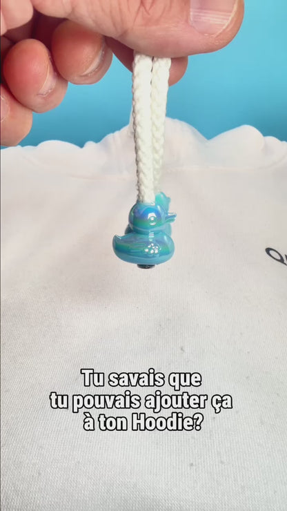 Hoodie Charms – Duck Pop – Perles de Hoodie